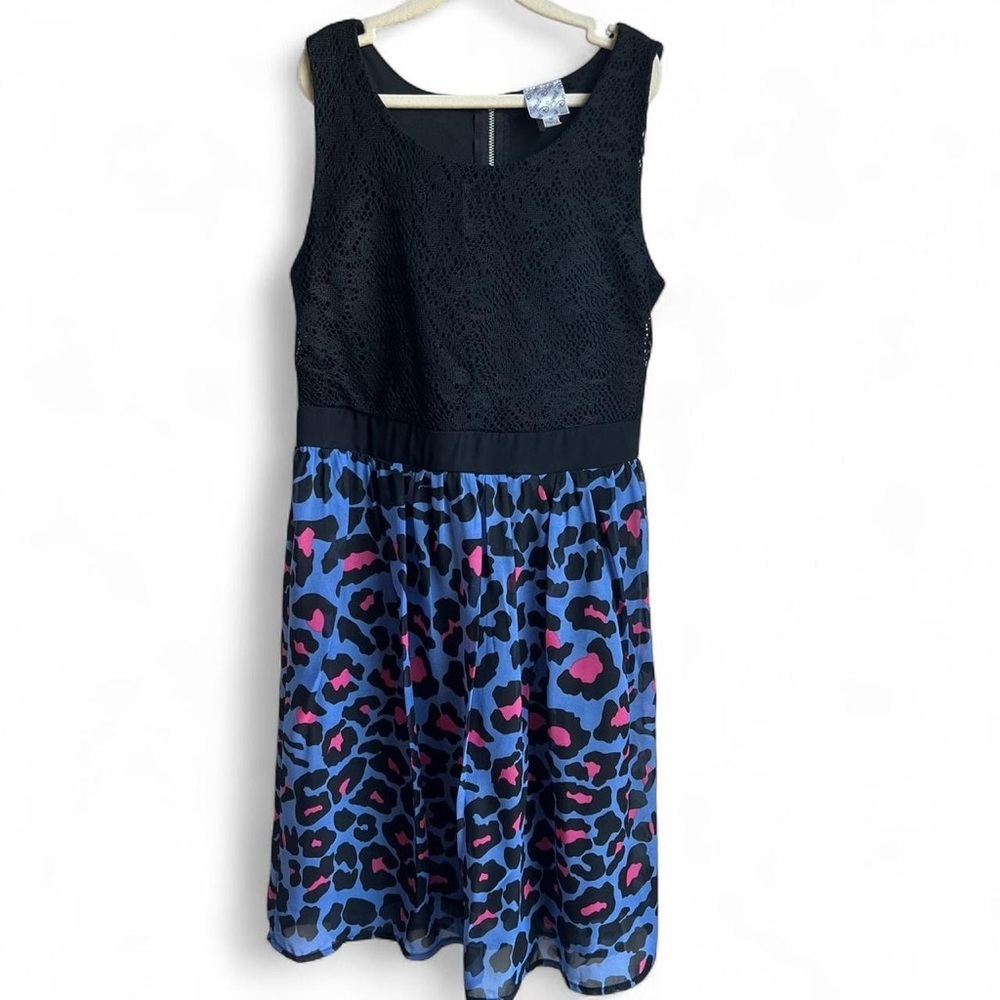Stylish Black, Purple & Pink Kids Dress